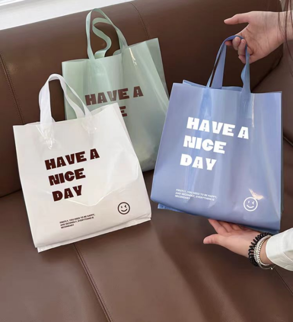 Simple ins style shopping bags - Image 2