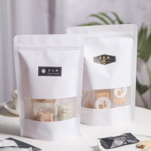 Open window to view food bags