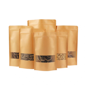 Kraft paper window sealing bag