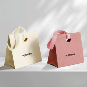 Morandi color texture custom tote bag
