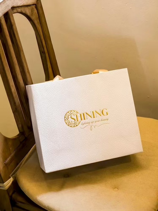 Light luxury leather pattern custom-made tote bag - Image 3