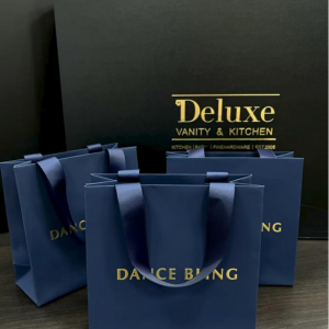 Light luxury Tibetan blue custom-made tote bag
